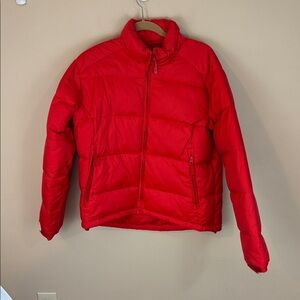 Steve & Barry’s Red Double Down Puffer Jacket Size Large
